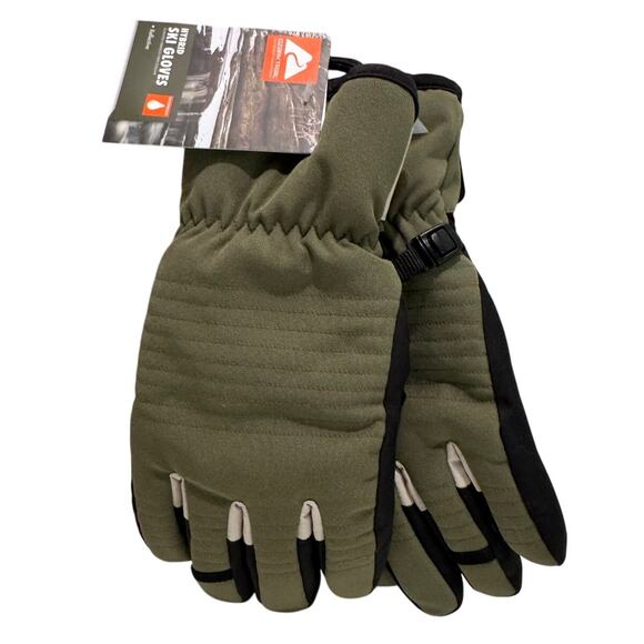 OZARK TRAIL Hybrid Ski Gloves Reflective NWT 3M Thinsulate Size S/M Youth - Picture 1 of 6